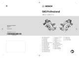 Bosch GKS Professional Cordless Circular Saw Používateľská príručka