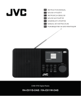 JVC RA-E611B-DAB DAB+-FM Digital Radio Používateľská príručka