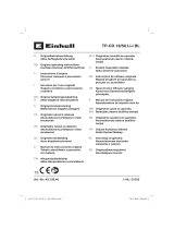 EINHELL TP-CD 18 18v Cordless Combi Drill Combi Drills Používateľská príručka