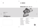 Bosch 18V-10 Universal Cordless Palm Sander Používateľská príručka