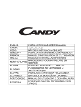 Candy CBG6251XP Canopy Cooker Hood Používateľská príručka