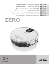 eta ZERO 2227 Robot Vacuum Cleaner Používateľská príručka
