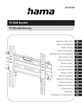 Hama 00118106 FIX TV Wall Bracket Používateľská príručka