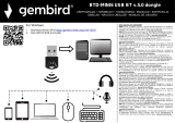 Gembird BTD-MINI6 Návod na obsluhu