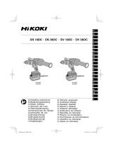 Hikoki DV18DC Používateľská príručka
