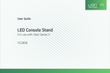 VENOM VS2886 Xbox Series X LED Console Stand Užívateľská príručka