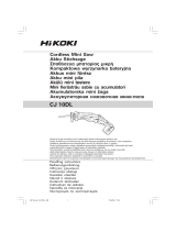 Hikoki CJ10DL Používateľská príručka