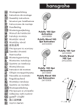 Hansgrohe 24110000 Hand Showers Používateľská príručka