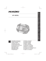 Hikoki UR18DSDL Používateľská príručka