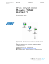 Endres+Hauser KA Micropilot FMR62B PROFIBUS PA Short Instruction
