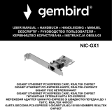 Gembird NIC-GX1 Návod na obsluhu