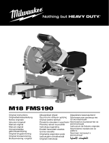 Milwaukee M18 FUEL Mitre Saw Používateľská príručka