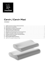 Thuasne Cervi+ Max morphology memory foam pillow Návod na používanie