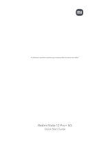 Mi Redmi Note 12 Pro+ 5G Stručná príručka spustenia