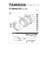 Tamron A068 Používateľská príručka