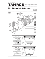 Tamron A058 Používateľská príručka