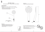 RAVAK Flat S hand shower Návod na inštaláciu