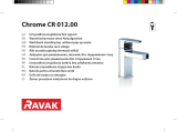 RAVAK Chrome washbasin mixer tap Návod na inštaláciu