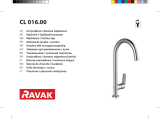 RAVAK Washbasin standing tap Návod na inštaláciu