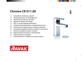 RAVAK Chrome washbasin mixer tap Návod na inštaláciu