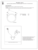 RAVAK SatinFlex shower hose Návod na inštaláciu