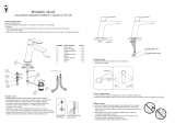 RAVAK Washbasin standing tap Návod na inštaláciu