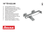 RAVAK 10° wall-mounted bath tap Návod na inštaláciu