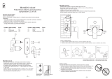 RAVAK Built-in bath/shower tap Návod na inštaláciu