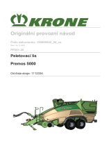 Krone BA Premos 5000 (PP201-20) Návod na používanie