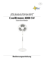 Suntec Wellness PEDESTAL FAN COOLBREEZE 4000 SV Návod na obsluhu