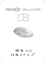Atos Provox® Micron HME™ Návod na používanie