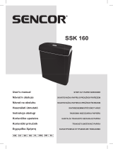 Sencor SSK 160 Používateľská príručka