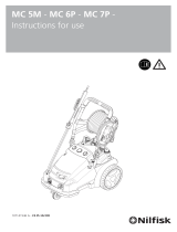 Nilfisk MC 6P-120/1950 FA 400/3/50 EU Užívateľská príručka