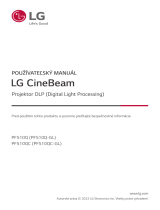 LG PF510Q Užívateľská príručka