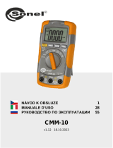 Sonel CMM-10 Používateľská príručka