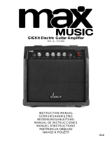 MaxMusic GIGKit Electric Guitar Amplifier 40W Návod na obsluhu