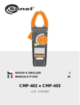 Sonel CMP-402 Používateľská príručka