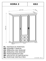 Gała MebleS07-KORA 2KS2-K