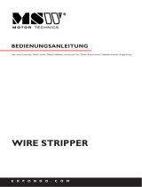 MSW MSW-WIRESTRIPPER-Y3 Návod na obsluhu