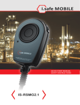i.safe Mobile i-safe MOBILE IS-RSMG2.1 Remote Speaker Microphone Používateľská príručka