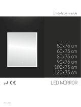Bauhaus 50×75 cm LED MIRROR Návod na inštaláciu