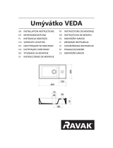 RAVAK Veda 400 Návod na inštaláciu