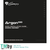 Genesis Argon 100 Návod na inštaláciu