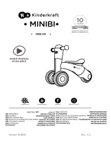 Kinderkraft Tricycle MINIBI Používateľská príručka