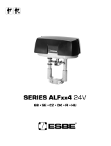 ESBE Series ALFxx4 Návod na inštaláciu