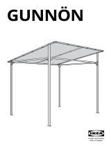 IKEA Gunnoen Návod na inštaláciu