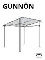 IKEA GUNNON Návod na inštaláciu