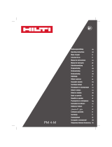 Hilti PM 4-M Používateľská príručka