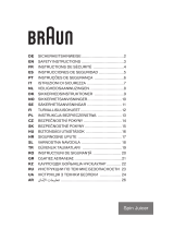 Braun SJ3100 Používateľská príručka