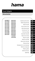 Hama 00121999 Používateľská príručka